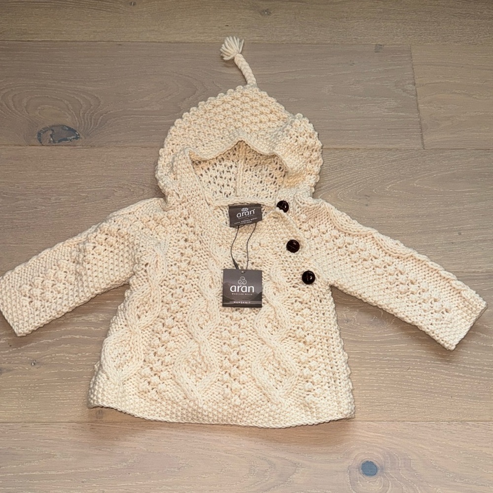 NWT wool baby sweater
